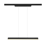 Κρεμαστό Φωτιστικό Ράγας Trio Lighting  LED 29W Μαύρο Ματ Μεταλλικό Dimmable 3400lm  3000K – 73043132