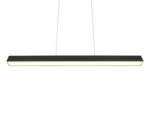 Κρεμαστό Φωτιστικό Ράγας Trio Lighting  LED 29W Μαύρο Ματ Μεταλλικό Dimmable 3400lm  3000K – 73043132