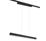 Κρεμαστό Φωτιστικό Ράγας Trio Lighting  LED 29W Μαύρο Ματ Μεταλλικό Dimmable 3400lm  3000K – 73043132