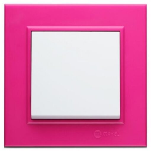 Πλαίσιο 1 θέσης φούξια μικρό Makel Karea – 73085701