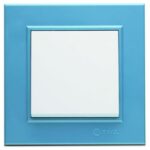 Πλαίσιο 1 θέσης μπλε παστέλ μικρό Makel Karea – 73092701