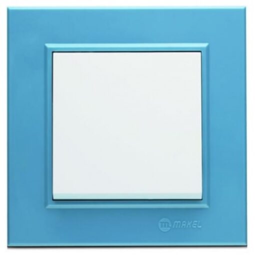 Πλαίσιο 1 θέσης μπλε παστέλ μικρό Makel Karea – 73092701