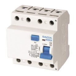 ΡΕΛΕ ΔΙΑΡΡΟΗΣ 4Χ40Α 30mΑ GACIA TYPE AC EUROLAMP – 500-37002