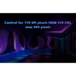 GloboStar® 73143 DS-WP SKYDANCE DC RF 2.4Ghz DMX512 to SPI Decoder DC 5-24V – Αδιάβροχο IP65 Μ17 x Π8 x Υ4cm – 5 Χρόνια Εγγύηση