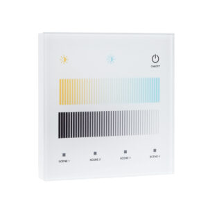 GloboStar® 73151 T12-S SKYDANCE Ασύρματο DMX512 Επιτοίχιο Χειριστήριο RF 2.4Ghz 1 Group για όλα τα SKYDANCE DMX512 Controller AC 100-240V Max 0.1A – IP20 Μ8.5 x Μ8.5 x Π8.5 x Υ3.5cm – 5 Χρόνια Εγγύηση