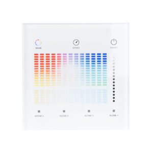 GloboStar® 73153 T15-S SKYDANCE Ασύρματο DMX512 Επιτοίχιο Χειριστήριο RF 2.4Ghz 1 Group για όλα τα SKYDANCE DMX512 Controller AC 100-240V Max 0.1A – IP20 Μ8.5 x Μ8.5 x Π8.5 x Υ3.5cm – 5 Χρόνια Εγγύηση