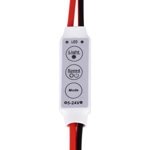 GloboStar® 73307 LED Dimmer με Καλώδιο 5-24V Max 144w