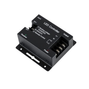 GloboStar® 73351 RFTC-02 DC Dimmer High Speed Controller 2 Κανάλιων DC 12-24V 2 x 6A 288W – Max 12A 288W – IP20 Μ8.3 x Π8.3 x Υ3.2cm – 3 Χρόνια Εγγύηση
