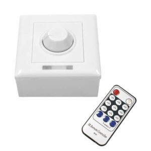 GloboStar® 73371 Ασύρματο LED Dimmer Τοίχου 220v (350w) με Κυτίο