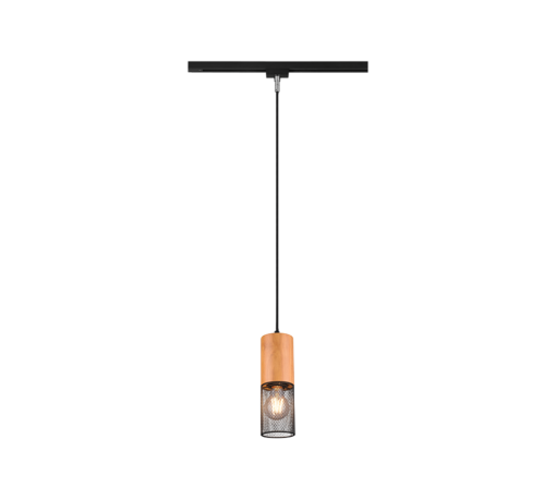 Κρεμαστό Φωτιστικό Trio Lighting DUOLINE  1x E27 Μαύρο Ματ Μεταλλικό   – 73430132