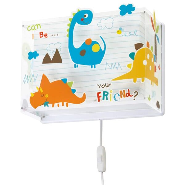 Dinos απλίκα τοίχου διπλού τοιχώματος Ango – 73458