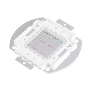 GloboStar® 73767 Υψηλής Ισχύος LED COB BRIDGELUX 30W 1500lm DC 20-24V – Μ5.5 x Π5.2 x Υ0.4cm – Κόκκινο – 2 Χρόνια Εγγύηση