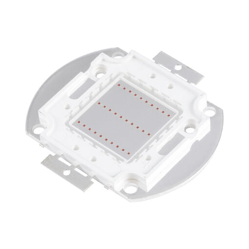 GloboStar® 73767 Υψηλής Ισχύος LED COB BRIDGELUX 30W 1500lm DC 20-24V – Μ5.5 x Π5.2 x Υ0.4cm – Κόκκινο – 2 Χρόνια Εγγύηση