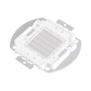 GloboStar® 73768 Υψηλής Ισχύος LED COB BRIDGELUX 50W 2500lm DC 20-24V – Μ5.6 x Π5.2 x Υ0.6cm – Κόκκινο – 2 Χρόνια Εγγύηση