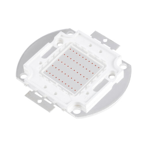 GloboStar® 73768 Υψηλής Ισχύος LED COB BRIDGELUX 50W 2500lm DC 20-24V – Μ5.6 x Π5.2 x Υ0.6cm – Κόκκινο – 2 Χρόνια Εγγύηση