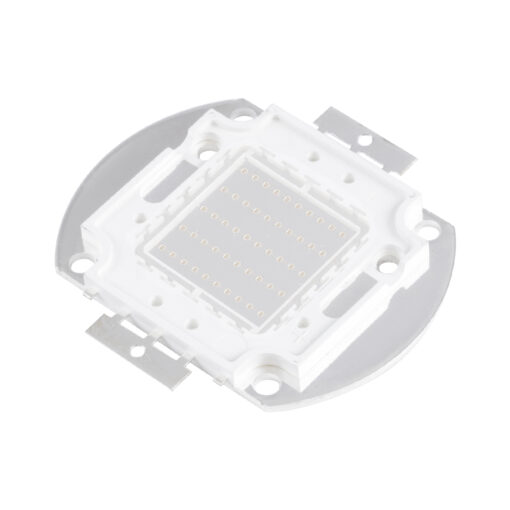 GloboStar® 73771 Υψηλής Ισχύος LED COB BRIDGELUX 50W 2500lm DC 20-24V – Μ5.6 x Π5.2 x Υ0.6cm – Πράσινο – 2 Χρόνια Εγγύηση