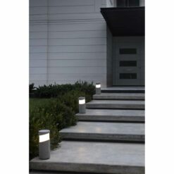 BLOCK POLE LAMP/POST LAMP CONCRETE 1xE27 FARO – 74141