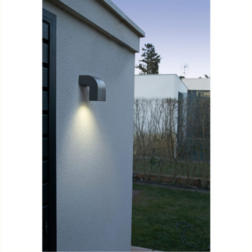 KLAMP DARK GREY WALL LAMP 1 X GU10 FARO – 74407