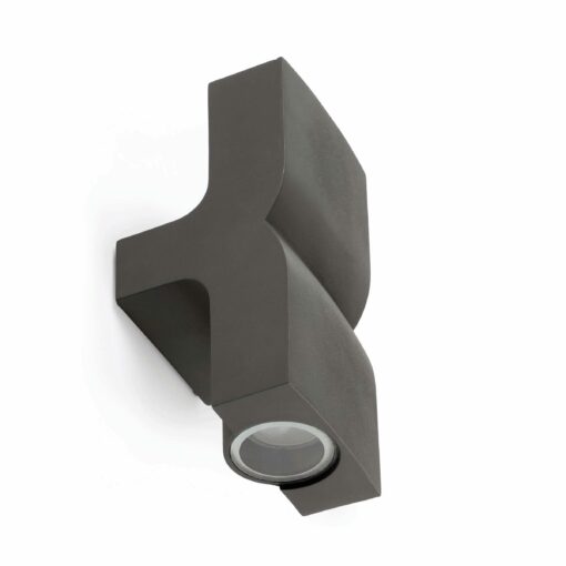 KLAMP DARK GREY WALL LAMP 2 X GU10 FARO – 74408