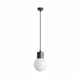 MOON DARK GREY PENDANT LAMP 1XE27 FARO – 74427C-01