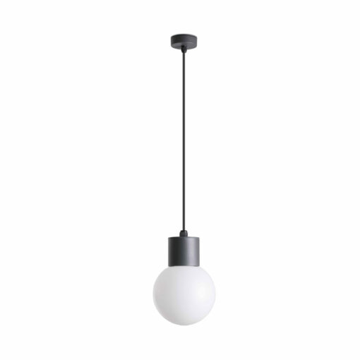 MOON DARK GREY PENDANT LAMP 1XE27 FARO – 74427C-01