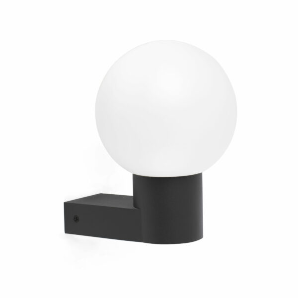 MOON DARK GREY WALL LAMP 1XE27 FARO – 74432A-01