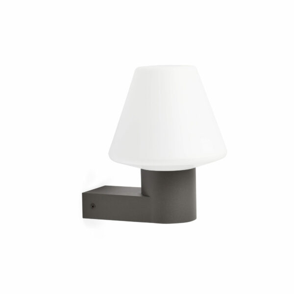 MISTU DARK GREY WALL LAMP 1XE27 FARO – 74432A-02
