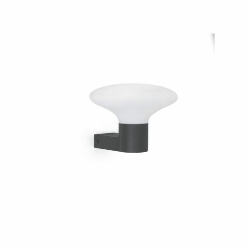 BLUBS DARK GREY WALL LAMP1XE27 FARO – 74432A-03
