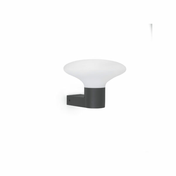 BLUBS DARK GREY WALL LAMP1XE27 FARO – 74432A-03