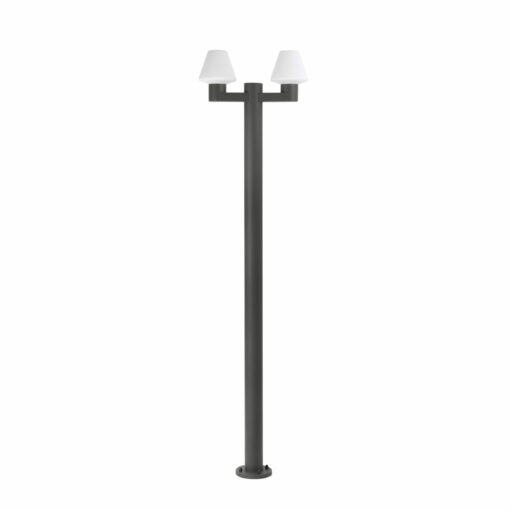 MISTU DARK GREY LAMPPOST 2XE27 FARO – 74435F2-02