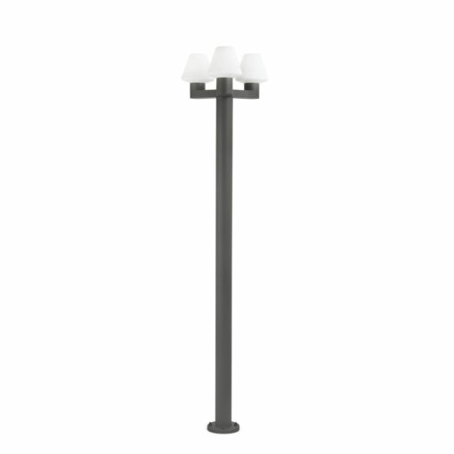 MISTU DARK GREY LAMPPOST 3XE27  FARO – 74436F3-02