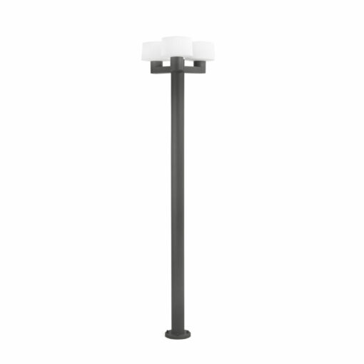 MUFFIN DARK GREY LAMPPOST 3XE27  FARO – 74436F3-04