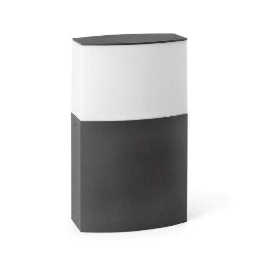 DATNA DARK GREY POST LAMP 1 X E27  H29cm FARO – 74441