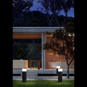 DATNA DARK GREY BEACON 1 X E27 H60 CM FARO – 74442