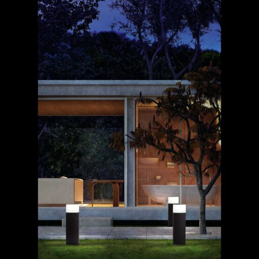 DATNA DARK GREY BEACON 1 X E27 H60 CM FARO – 74442