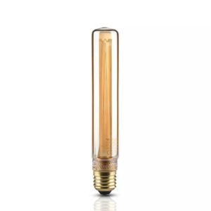 LED Λάμπα E27 T30 19cm 2W Filament Amber V-TAC 300° 65lm Θερμό Λευκό 1800Κ – 217473