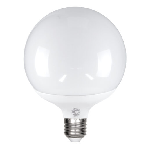 GloboStar® 60044 Λάμπα LED E27 G125 Γλόμπος 20W 1880lm 260° AC 220-240V IP20 Φ12.5 x Υ16cm Θερμό Λευκό 2700K – 3 Years Warranty