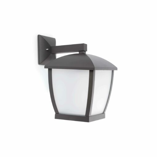 WILMA DARK GREY WALL LAMP 1 X E27 FARO – 75000
