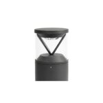 WILMA DARK GREY POST LAMP 1 X E27 100W            FARO – 75001