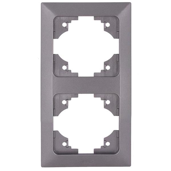 ΠΛΑΙΣΙΟ 2 ΘΕΣΕΩΝ ΝΙΚΕΛ MAT ΚΑΘΕΤΟ – 152-12325