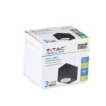 Εξωτερικό φωτιστικό τοίχου V-TAC 35W, αδιάβροχο IP44, μαύρο, με 3 χρόνια εγγύηση.