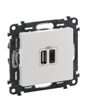 VALENA LIFE ΠΡ 2ΧUSB ΦΟΡΤ A&C 3000MA WHITE LEGRAND – 753106