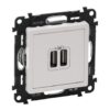 VALENA LIFE ΠΡ 2ΧUSB ΦΟΡΤ 1500MA WHITE LEGRAND – 753112