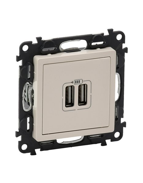 VALENA LIFE ΠΡ 2ΧUSB ΦΟΡΤ 1500MA IVORY LEGRAND – 753212