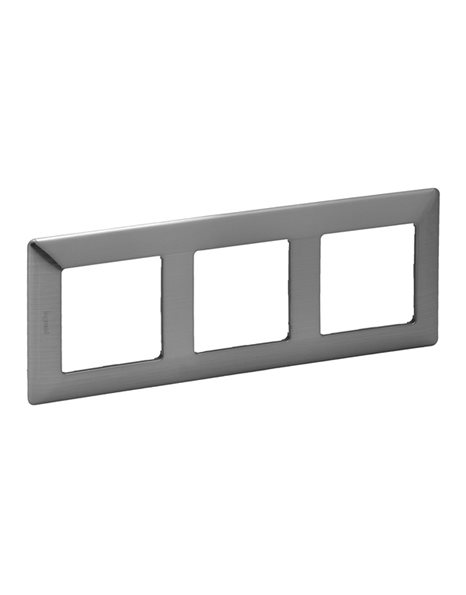 VALENA LIFE ΠΛΑΙΣΙΟ 3Θ INOX STYLE LEGRAND – 754153