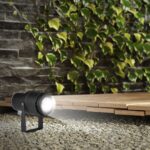 Φωτιστικό Κήπου Καρφί LED 12W Μαύρο V-TAC Αδιάβροχο IP65 Θερμό 3000K – 217544