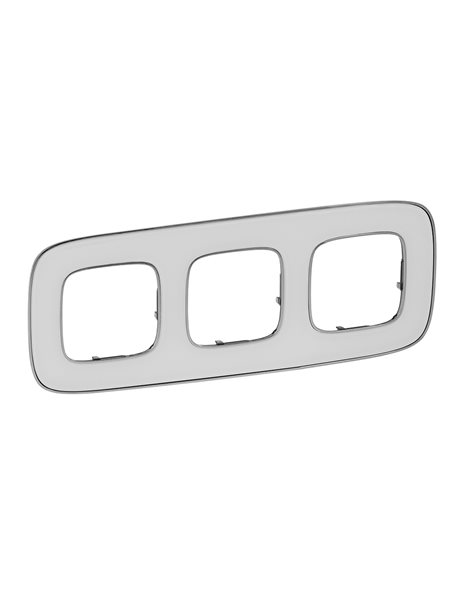 VALENA ALLURE ΠΛΑΙΣΙΟ 3Θ MIRROR WHITE LEGRAND – 754423