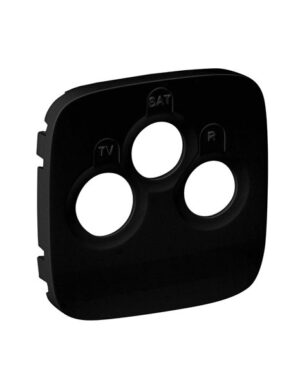 VALENA ALLURE ΠΛΑΚ TV-R-SAT BLACK LEGRAND – 754798