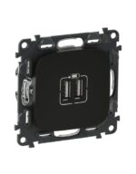 VALENA ALLURE ΠΡ 2ΧUSB ΦΟΡΤ 1500MA BLACK LEGRAND – 754998