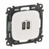 VALENA ALLURE ΠΡ 2ΧUSB ΦΟΡΤ 1500MA PEARL LEGRAND – 754999
